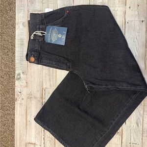 Democracy Charcoal Wide Leg Jeans